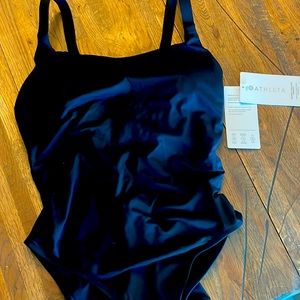 NWT Athleta black Hermosa one piece swimsuit